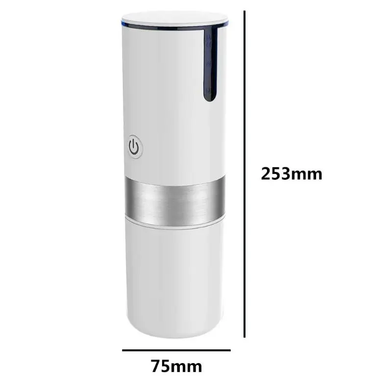 Маленький ручной для путешествий кофеварка эспрессо домашний кофе блендер USB и 2