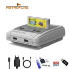 Чехол RETROFLAG SUPERPi 4 Чехол-J для Raspberry Pi 4 чехол с радиатором охлаждающего вентилятора картриджа для Raspberry Pi 4 ModelB