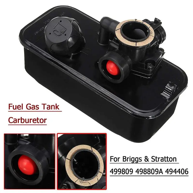 

Garden Lawn Mower Fuel Gas Tank Carburetor Carb for For 499809 498809A 494406 OPD 98-104987 96900 98900 9B900
