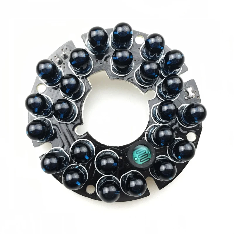 90 градусов аксессуары системы скрытого видеонаблюдения с 24 IR LEDs 850nm инфракрасный