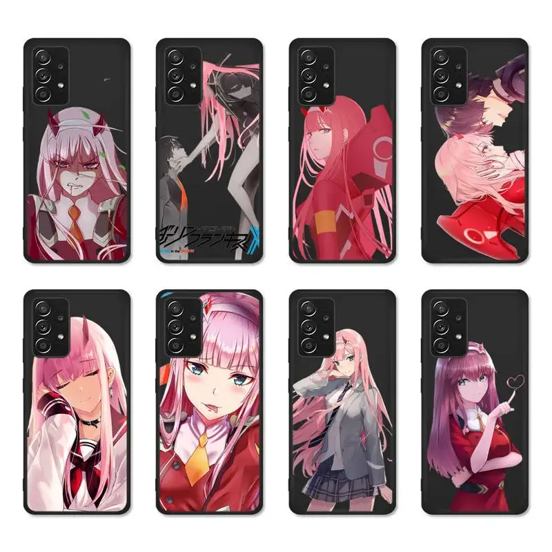 

Darling In The FranXX Anime Phone Case For Samsung A01 A10 A11 A12 A20 S E A21 A30 S A22 A31 A32 A40 A41 A42 Silicone Cover