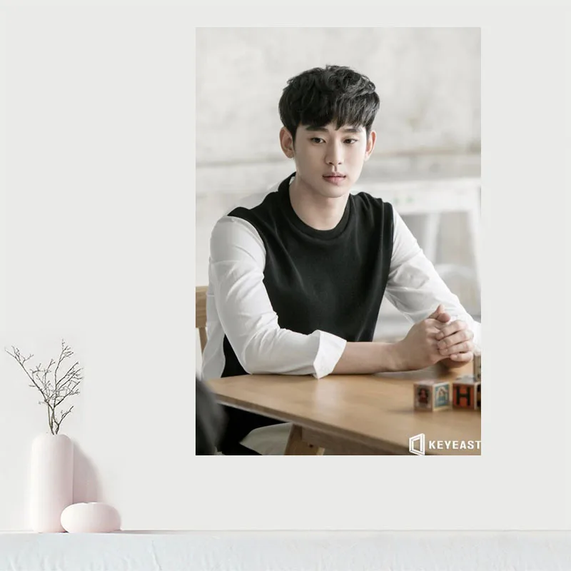 Пользовательский холст Настенный декор Ким СОО Hyun Красочный Плакат ткань