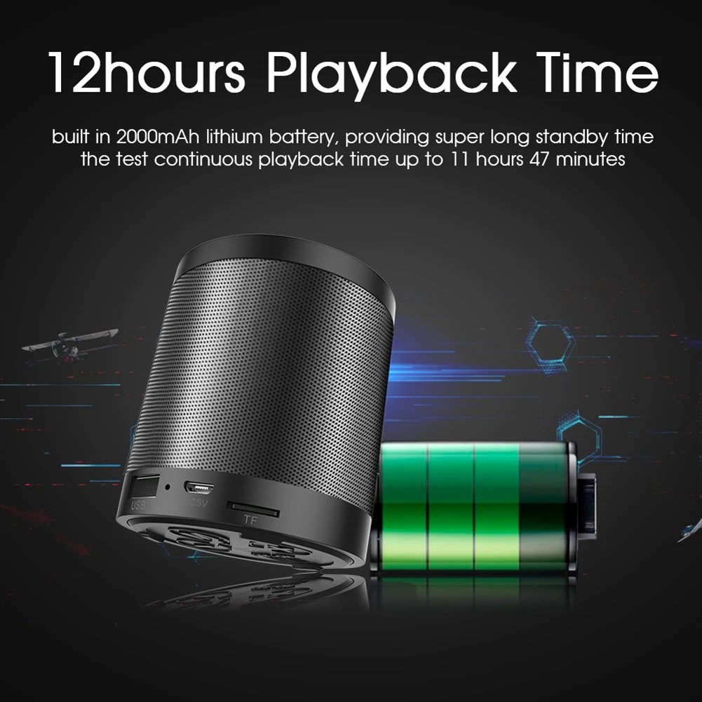 ZEALOT S5 2 колонки Bluetooth динамик Портативный беспроводной сабвуфер супер бас стерео USB TF карта играть с микрофоном колонка