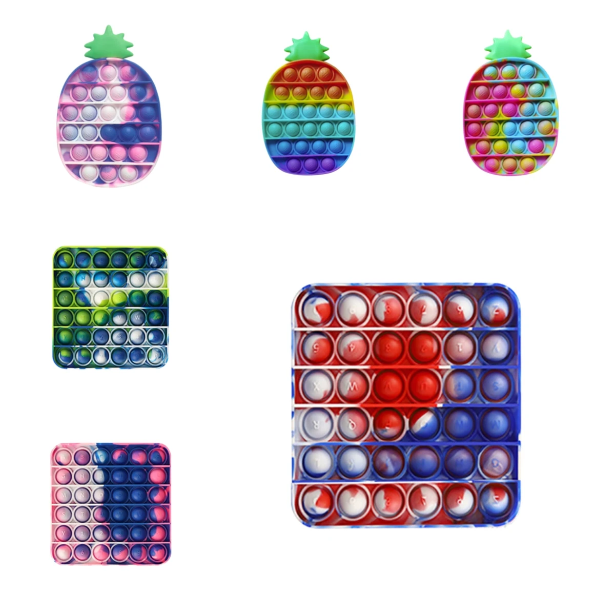 

Pop It Fidget Toys Reliever And Increase Focus Soft Anti-stress Toy Fidget Simple Dimple Toy Sensory Educational Toy Антистресс#