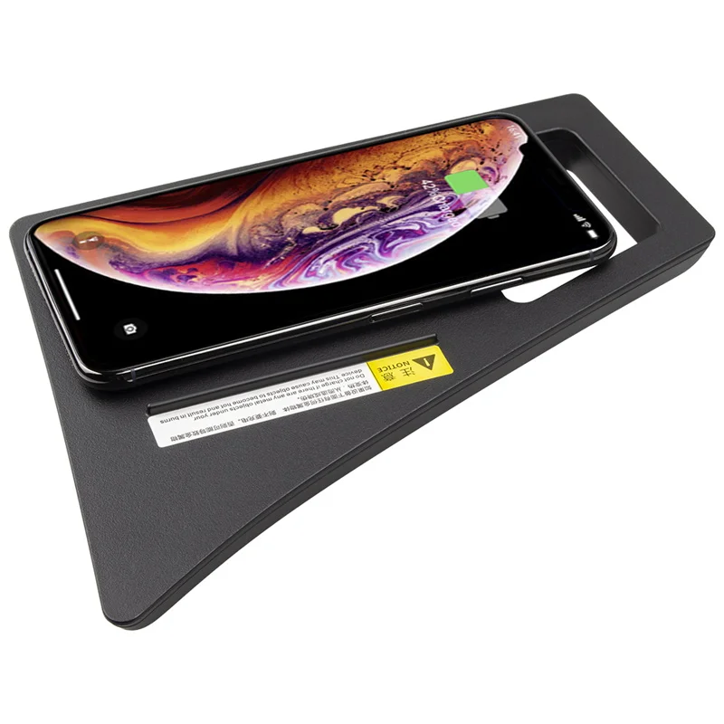 Автомобильное беспроводное зарядное устройство QI 10 Вт аксессуары для