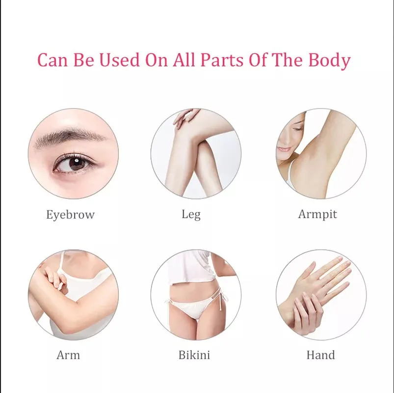 

Electric Hair Remover Lipstick Shape Painless Safety Epilator