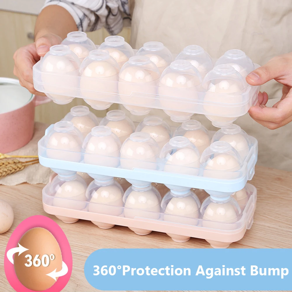 1/3 шт. Ящики для яиц пластиковый поднос хранения в холодильнике Чехол Контейнер