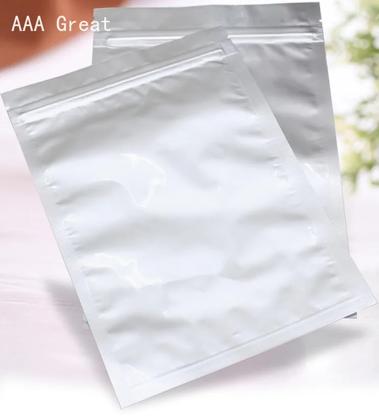 Пакеты из алюминиевой фольги с застежкой молнией 500 шт./лот герметичные пакеты