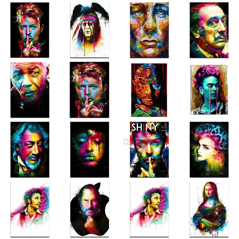 

Painting By Numbers Figure Painted Ink and Diamond Paintings of European Style Home and Exhibition Wall Background Decorative