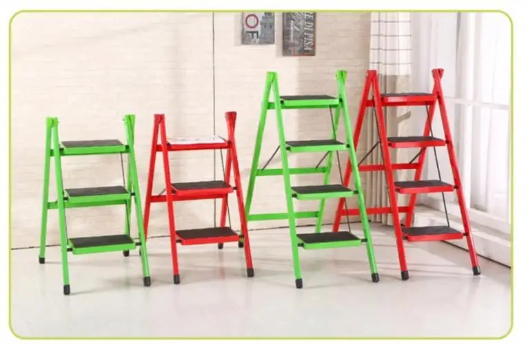 Противоскользящая 3 ступенчатая лестница 30% A2 складной ступенчатый стул с