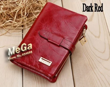 JS1029 dark red JCCS Женский кошелек из натуральной кожи, дизайнерские кошельки, кошелек, клатч, сумка с карманами JS1029 JS1043A - Цвет: JS1029 dark red
