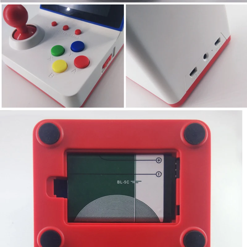 Портативная портативная игровая консоль 3 дюйма классический FC 360 Ретро