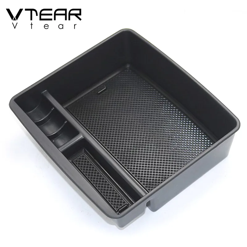 

Vtear для toyota prado 150 ящик для хранения автомобиля Держатель контейнера для центрального подлокотника интерьер автомобиля-чехол Аксессуары 2018