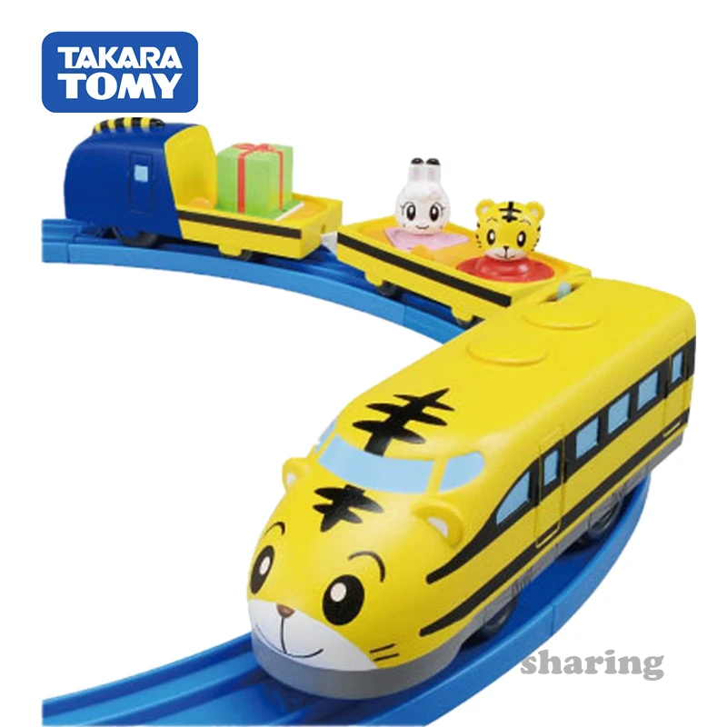 TAKARA TOMY tomica Plarail qiaohu dream rail way train модельный комплект Shimajiro железная дорога Детские