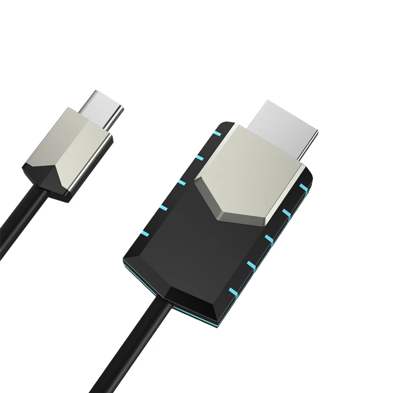 Новый кабель Mirscreen USB Type C к HDMI адаптеру TC031080P Full HD мгновенная проекция подключение