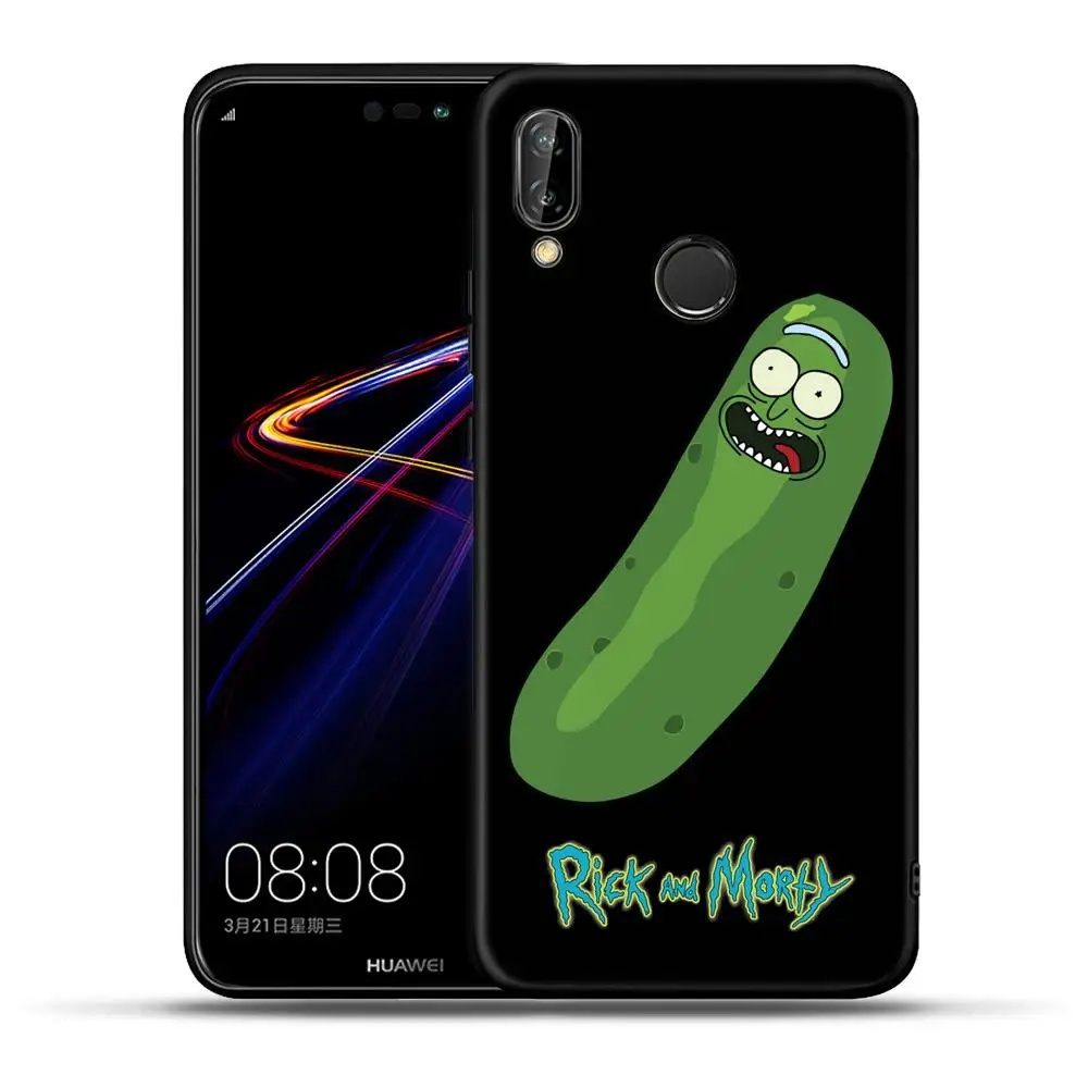 Чехол Рик и Морти для huawei P20 P30 Pro mate 10 20 Lite Y5 Y6 Y7 Y9 Prime P Smart Plus чехол s силиконовый чехол Coque Etui