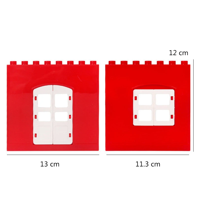 

Diy Big Size Building Blocks Bulk Parts Model Window Doors Household Accessories Compatible With Kids Toys For Children Gift
