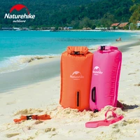 naturehike storage type swimming float single and double airbags heel ball 28l waterproof bag childrens anti drowning accessory