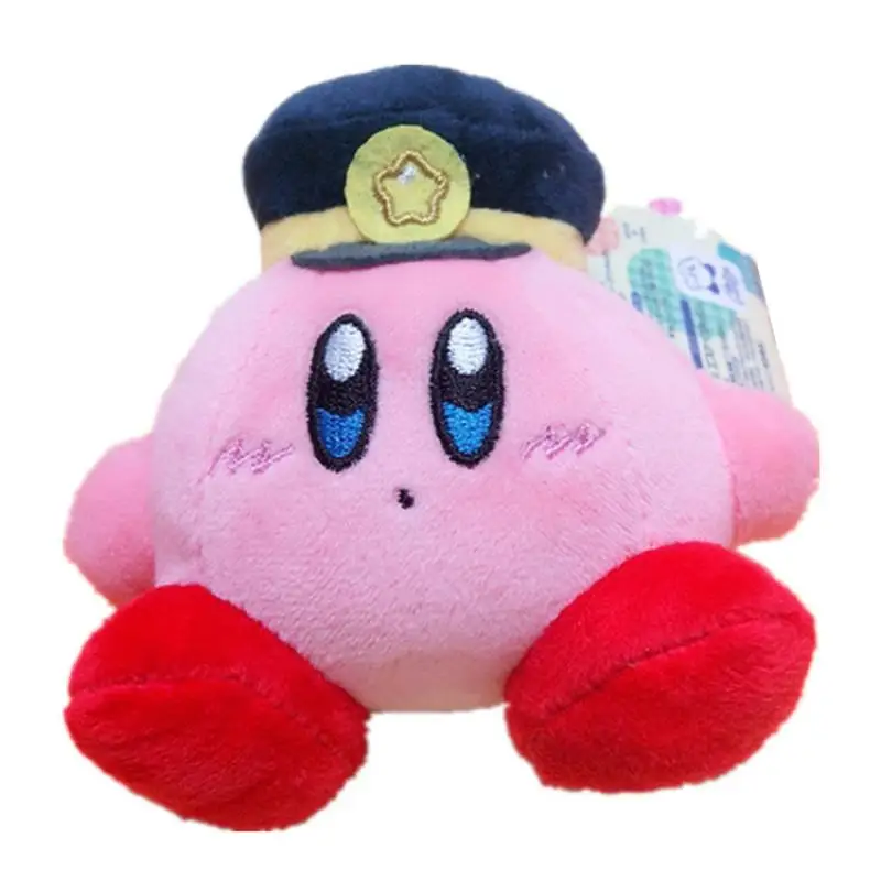 8 см Kawaii Милая мультяшная звезда Kirby Plushie брелок Мини Мягкая кукла украшение аниме