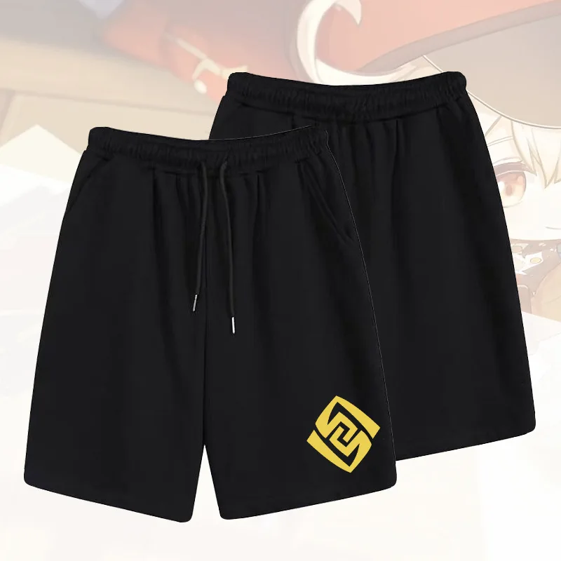 

Anime Shorts Two-dimensional Game Peripheral Cos Five-point Beach Pants Men and Women Wear Pants