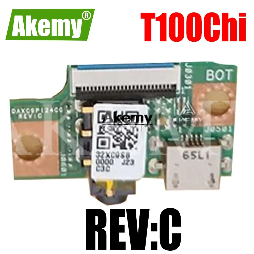 

DAXC9P124C0 REV: C usb-разъем для зарядки док-станции гибкий кабель с разъемом для наушников для For For For Asus T1Chi T100Chi T1 CHI T100 CHI