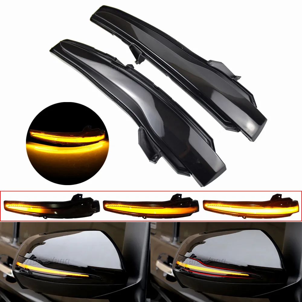 

Dynamic LED Turn Signal Blinker For Mercedes Benz B MB W247 2018 2019 Sequential Side Mirror Rearview Indicator Light
