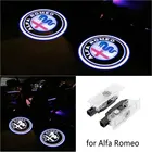 2 шт. для Alfa Romeo 159 светодиодный светильник для двери автомобиля с логотипом проектор для Alfa Romeo 147 156 Giulietta Giulia Mito Stelvio автомобиль Brera Spider