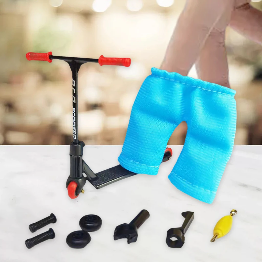 Alloy Finger Scooter Fingerboard Parts Skateboarding Interactive Novelty Toys for Kids Party Favors Gift | Игрушки и хобби