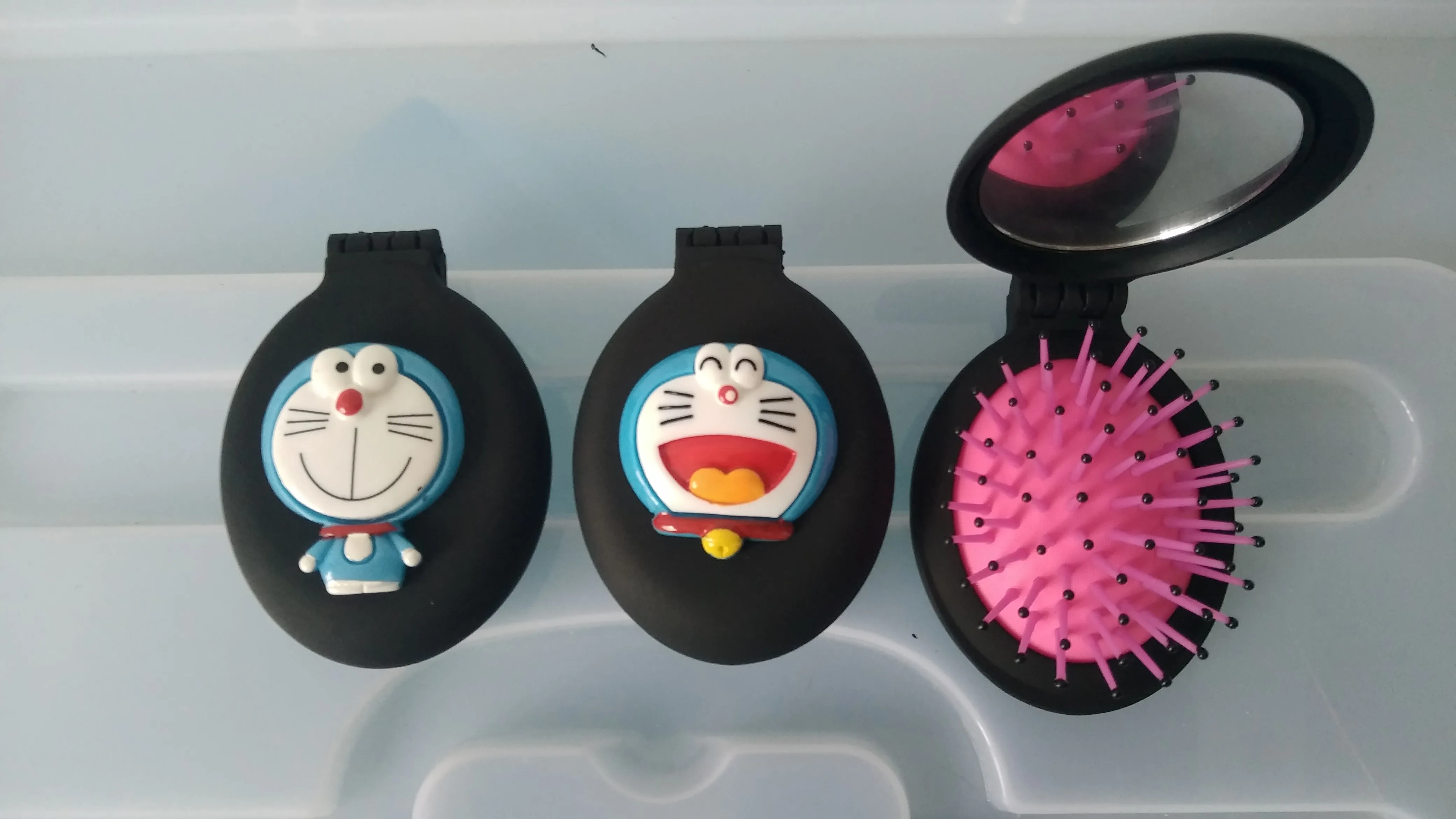 

Расческа Женская, компактная, складная, с зеркалом