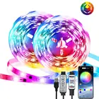 RGB-лента Светодиодная гибкая с поддержкой Bluetooth и управлением через приложение, 5 В