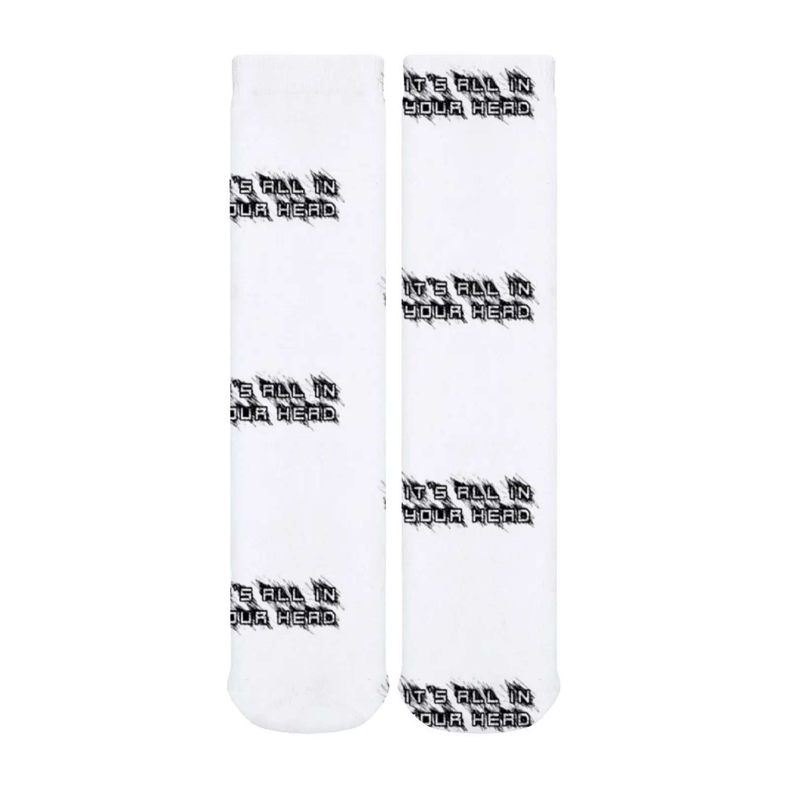 

Euphoria Socks Large Chemical Fiber Durable Stockings Printed Fitness Teen Anti-Slip Socks