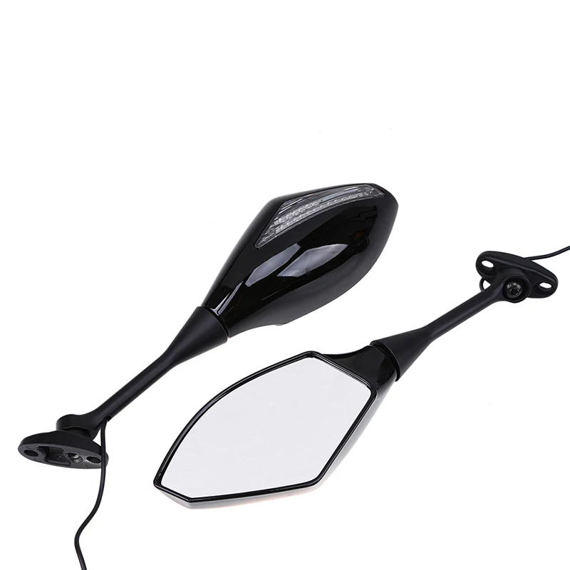 Светодиодные зеркала заднего вида POSSBAY для мотоцикла Honda CBR600RR 2003-2008 CBR1000RR 2004-2008 со