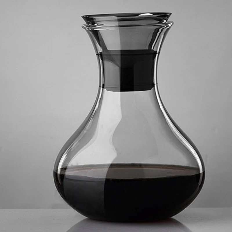 1000 мл ручная работа быстрая Декантер для красного вина хрустальный стеклянный