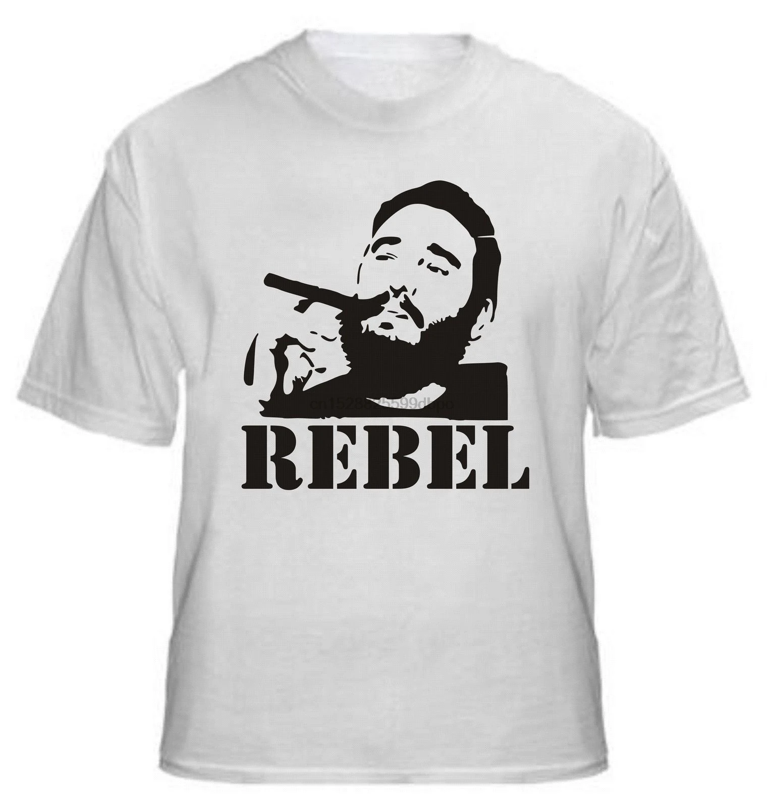 Забавная футболка с героями мультфильма Фидель кастрио Rebel различные цвета Cuba