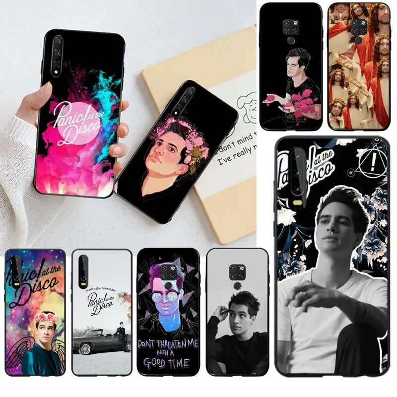 Чехол для телефона CUTEWANAN Brendon Urie Паника На Диско чехол Huawei P40 P30 P20 lite Pro Mate 30 20 P Smart 2019