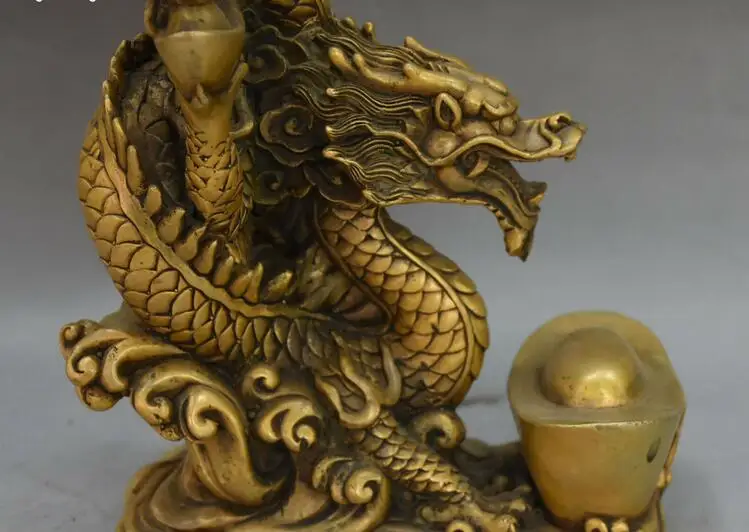 

9 "редкая фотосессия, дракон, Loong Animal Yuanbao, облачная статуя