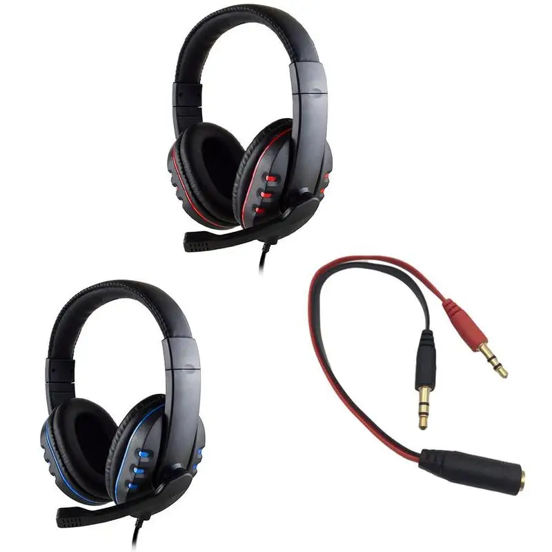 Игровая стереогарнитура P3C7 проводная игровая гарнитура с микрофоном и