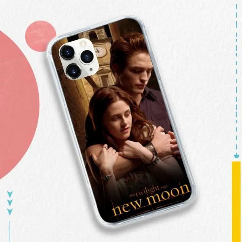 

TV Twilight Isabella Edward Cullen Phone Case Transparent soft For iphone 5 5s 5c se 6 6s 7 8 11 12 plus mini x xs xr pro max