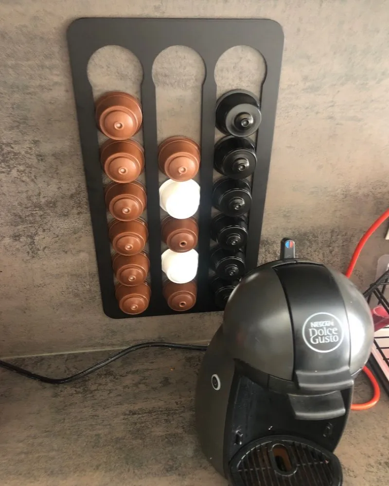 Лидер продаж! Держатель для капсул кофе подставка хранения Dolce Gusto Настенный