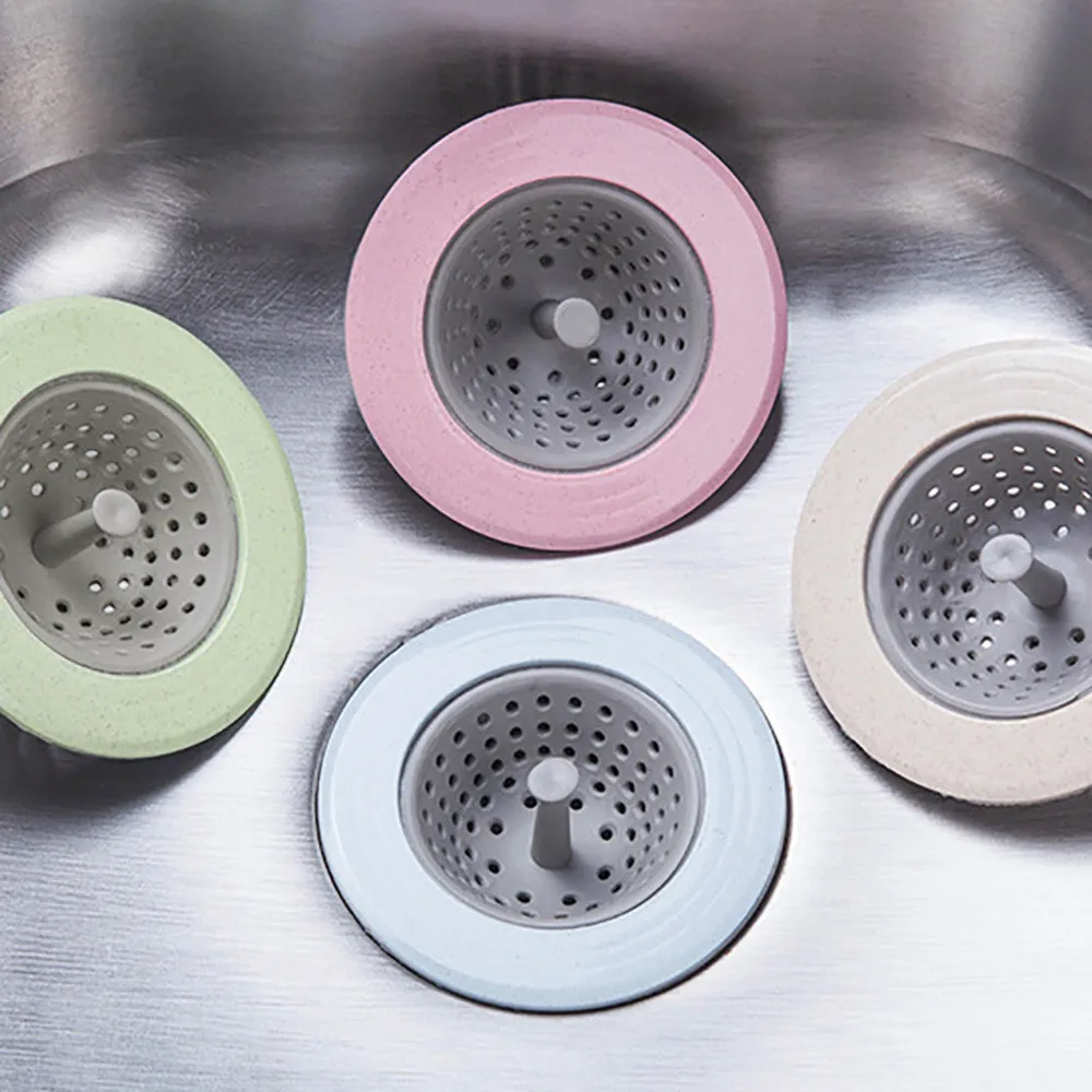 

New Home Living Floor Drain Kitchen Food Residue Catcher Sink Bowls Washing Strainer Sewer Filter Bathroom Hair Stopper Plug