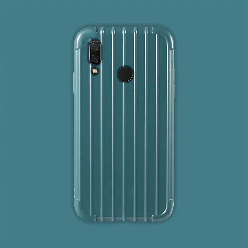 Blue Роскошный чехол для huawei honor 8X, Модный милый чехол для телефона, силиконовый чехол для huawei honor 8x, fundas Coque - Цвет: Blue