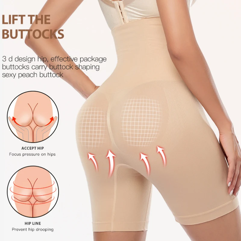 

Butt Lift Underwewar Women Tummy Control High Waist Seamless Butt Lifter Panties Slimming Body Shaper