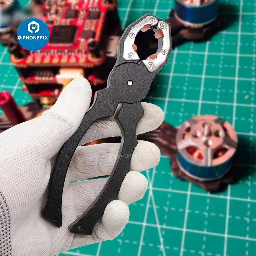 Drone Motor Fixing Pliers Motor Grip Plier Propeller Remover For Rc Fpv Drone Dji Phantom 13xx-23xx Series Motors