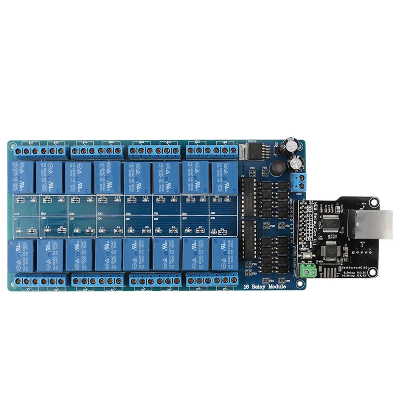 Ethernet Control Module Lan Wan Network Web Server RJ45 Port 16 Channel Relay Is Controller Board.RJ45 Interface | Обустройство дома