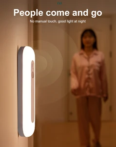 18cm/30cm Motion Sensor Night Lamp Bedroom Decor Night Lights Children's Gift USB Charging Bedroom Decoration Led Night Light