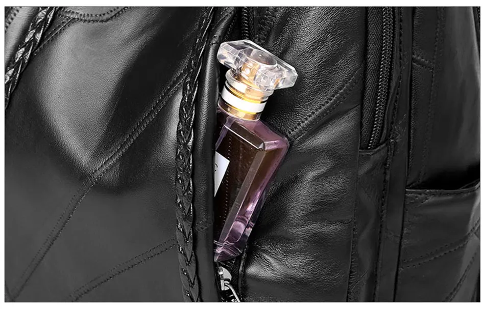 Винтажный натуральный кожаный рюкзак для женщин Mochila Feminina большой емкости рюкзак школьный рюкзак сумки для девочек-подростков сумка для женщин