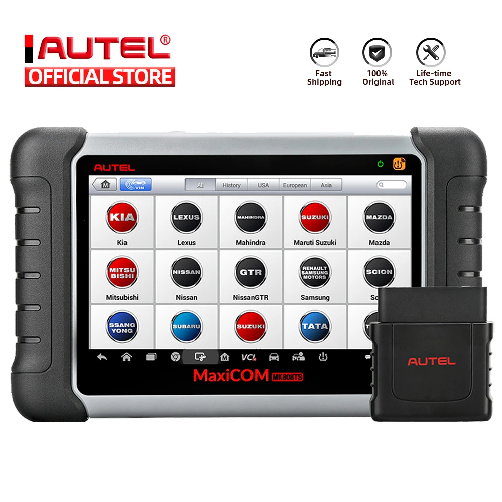 

Car Diagnostic Tools Autel MK808TS OBD2 Scanner Bluetooth Automotivo Scan Tool TPMS Programmer PK MP808BT MK808BT