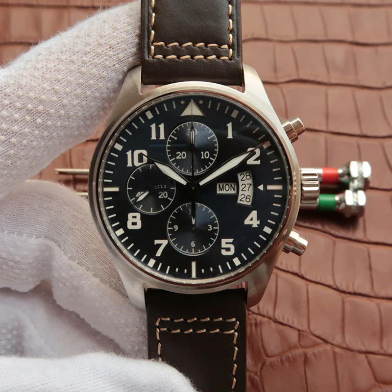 

[High-end] Men's Watch Automatic Mechanical Chronograph TULX 377706 Casual Watches