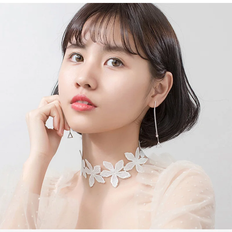 Trustdavis 100% Стерлинговое Серебро 925 пробы серьги гвоздики ювелирные изделия