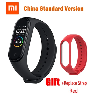 Xiaomi mi Band 4 глобальная версия с NFC новейший смарт-браслет Xiao mi Band 4 сердечного ритма фитнес цветной экран - Цвет: 10